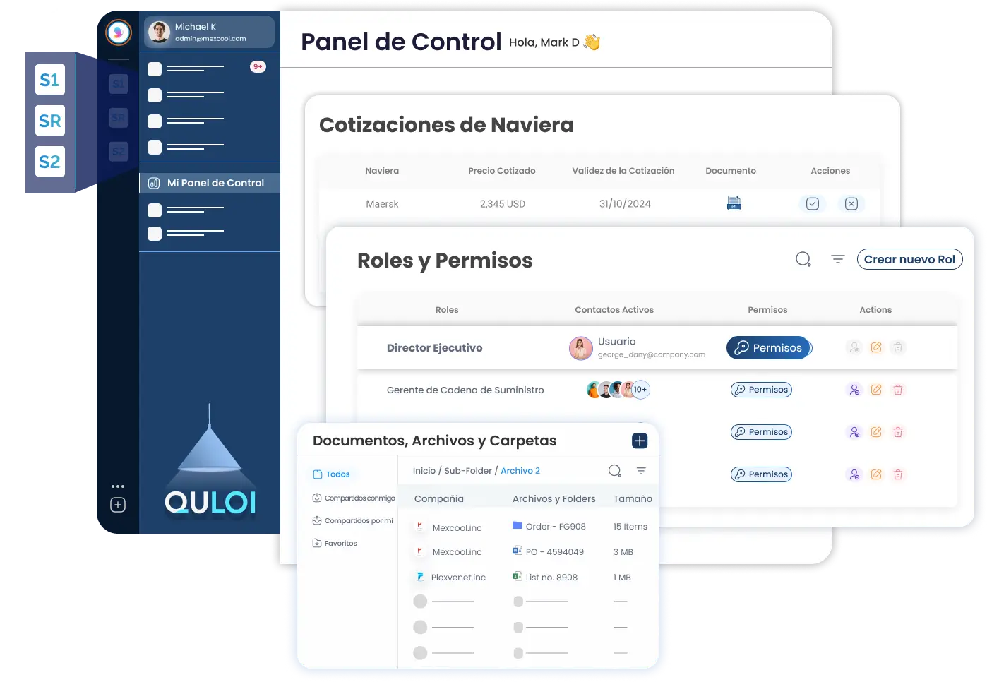 Presupuestos digitales, espacios de trabajo centralizados, gestión de documentos, aprobaciones basadas en funciones | Quloi