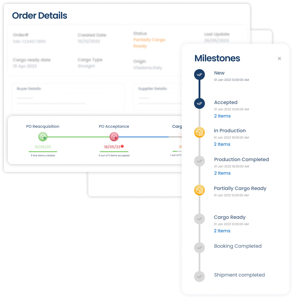 Image displaying Real-Time Order Tracking and Visibility | PO Software | Quloi