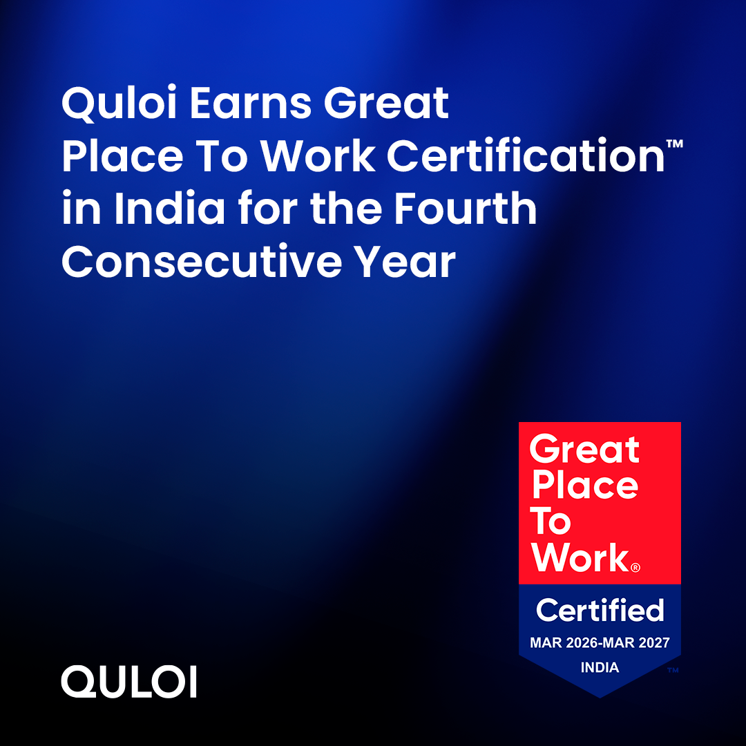 Great Place to Work Certification- 2026 | Quloi